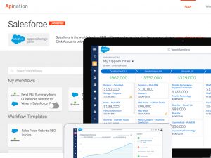 Salesforce+Apination Screenshots