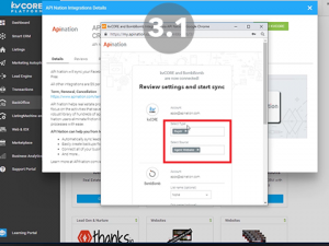 kvcore to bombbomb integration set up step 3