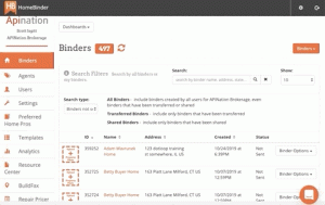 where to find HomeBinder API Key